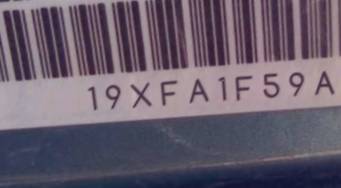 VIN prefix 19XFA1F59AE6