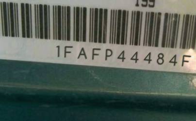 VIN prefix 1FAFP44484F1
