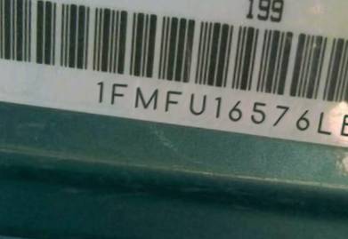 VIN prefix 1FMFU16576LB