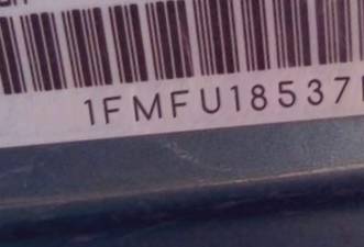 VIN prefix 1FMFU18537LA