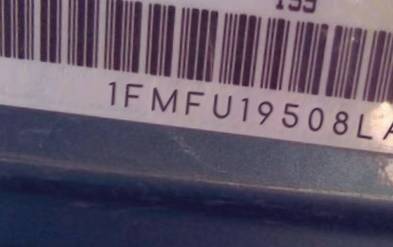 VIN prefix 1FMFU19508LA