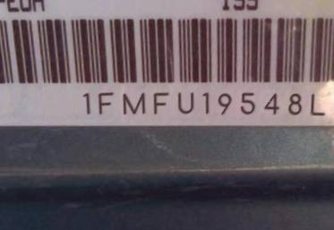 VIN prefix 1FMFU19548LA