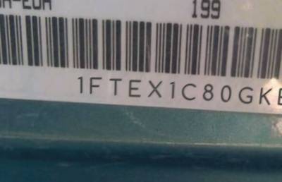 VIN prefix 1FTEX1C80GKE