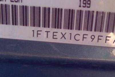 VIN prefix 1FTEX1CF9FFA