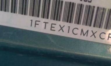 VIN prefix 1FTEX1CMXCFA