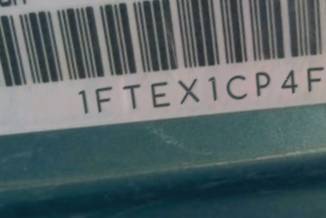 VIN prefix 1FTEX1CP4FKD