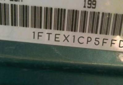 VIN prefix 1FTEX1CP5FFD