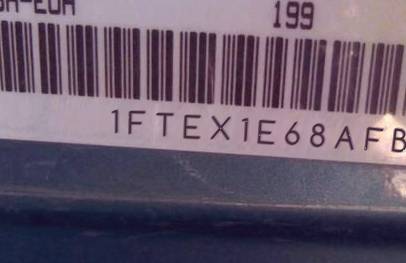 VIN prefix 1FTEX1E68AFB