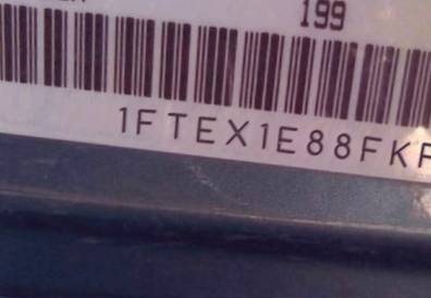 VIN prefix 1FTEX1E88FKF
