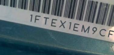 VIN prefix 1FTEX1EM9CFA