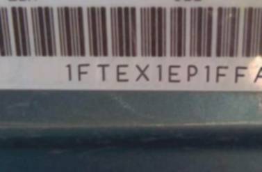 VIN prefix 1FTEX1EP1FFA