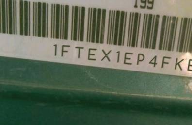 VIN prefix 1FTEX1EP4FKE