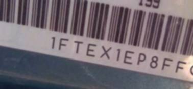 VIN prefix 1FTEX1EP8FFC