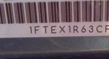 VIN prefix 1FTEX1R63CFC