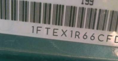 VIN prefix 1FTEX1R66CFD
