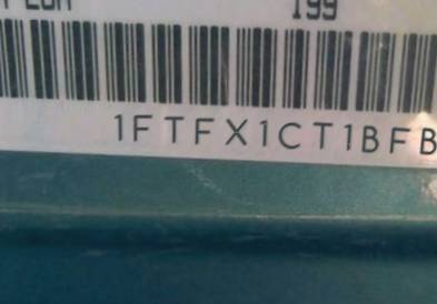 VIN prefix 1FTFX1CT1BFB