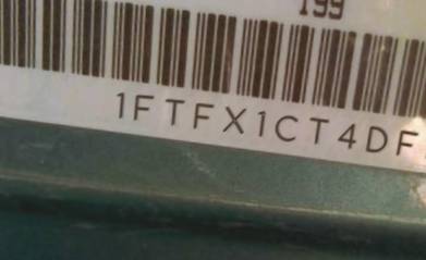 VIN prefix 1FTFX1CT4DFE