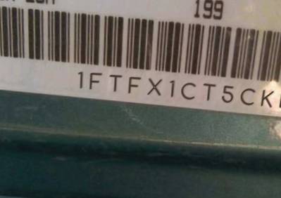 VIN prefix 1FTFX1CT5CKE