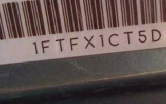 VIN prefix 1FTFX1CT5DFC