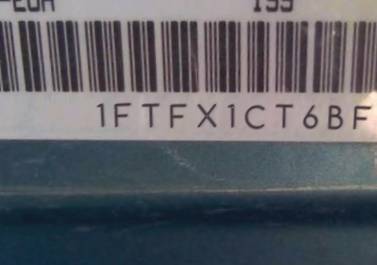 VIN prefix 1FTFX1CT6BFB