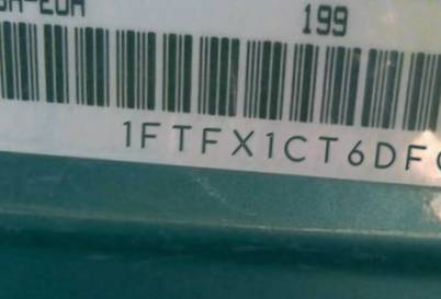 VIN prefix 1FTFX1CT6DFC