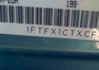 VIN prefix 1FTFX1CTXCFA