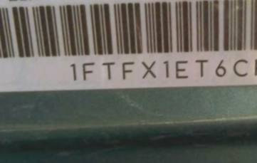 VIN prefix 1FTFX1ET6CKE