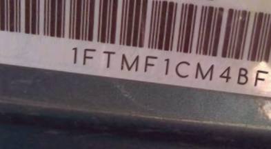 VIN prefix 1FTMF1CM4BFC