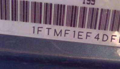 VIN prefix 1FTMF1EF4DFD