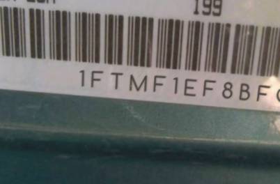 VIN prefix 1FTMF1EF8BFC
