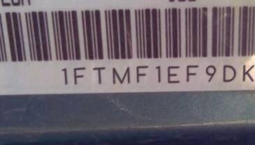 VIN prefix 1FTMF1EF9DKF