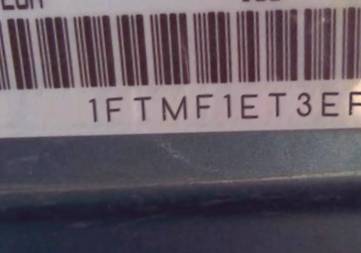 VIN prefix 1FTMF1ET3EFA