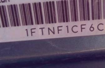 VIN prefix 1FTNF1CF6CKE