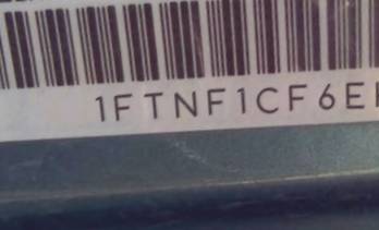 VIN prefix 1FTNF1CF6EKD