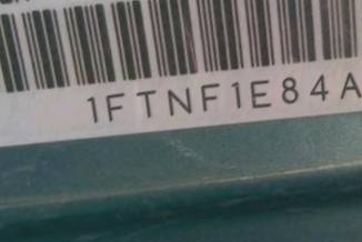 VIN prefix 1FTNF1E84AKB