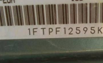 VIN prefix 1FTPF12595KD