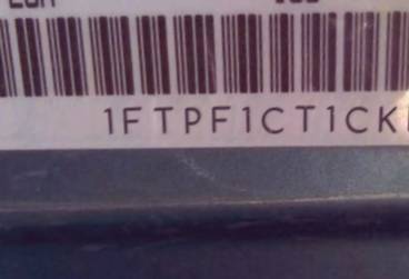 VIN prefix 1FTPF1CT1CKD