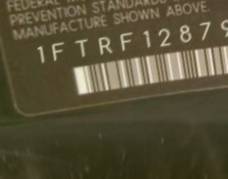 VIN prefix 1FTRF12879K3
