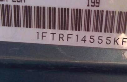 VIN prefix 1FTRF14555KF