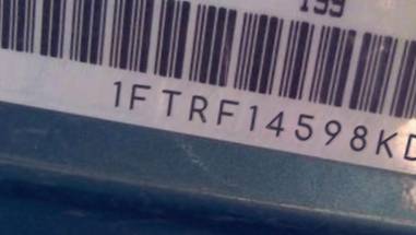 VIN prefix 1FTRF14598KD