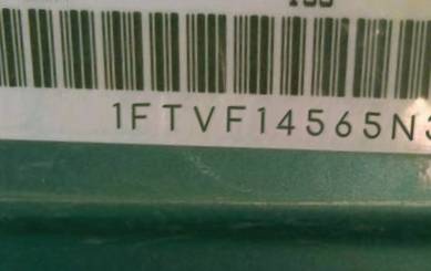 VIN prefix 1FTVF14565N3