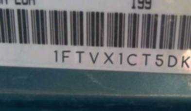 VIN prefix 1FTVX1CT5DKD