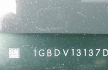 VIN prefix 1GBDV13137D2
