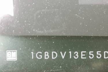 VIN prefix 1GBDV13E55D1