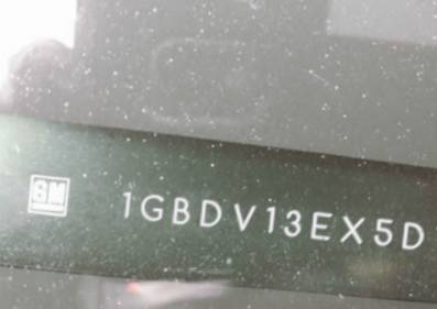 VIN prefix 1GBDV13EX5D1