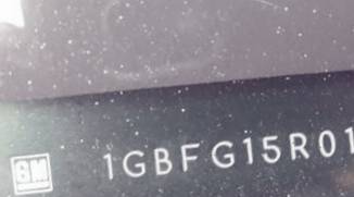 VIN prefix 1GBFG15R0112