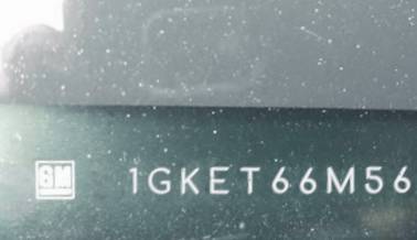 VIN prefix 1GKET66M5661