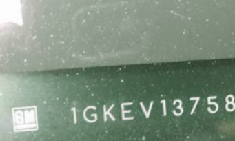 VIN prefix 1GKEV13758J2