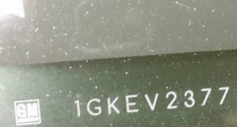 VIN prefix 1GKEV23778J3