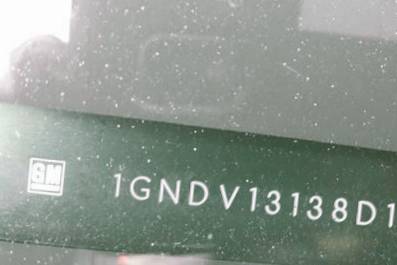 VIN prefix 1GNDV13138D1